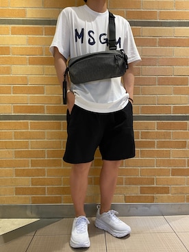 「MSGM（エムエスジーエム）のアイテム」を使った、naoさん（メンズ・172cm）の夏コーディネート