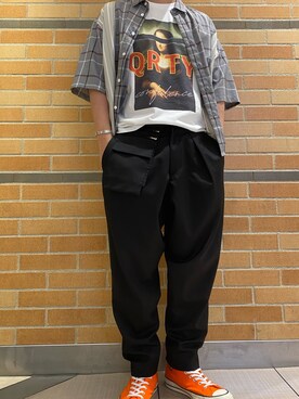 naoさん（メンズ・172cm）の夏コーディネート