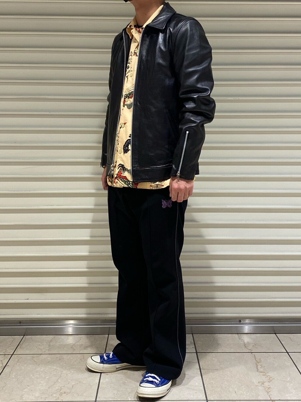 Schott(ショット)HAWAIIAN LS SHIRT TATTOO/ハワイアンシャツ タトゥー