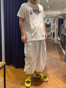「MARBLES（マーブルズ）のアイテム（トップス）」を使った、naoさん（メンズ・172cm）の夏コーディネート