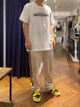 「MARBLES（マーブルズ）のアイテム（トップス）」を使った、naoさん（メンズ・172cm）の夏コーディネート