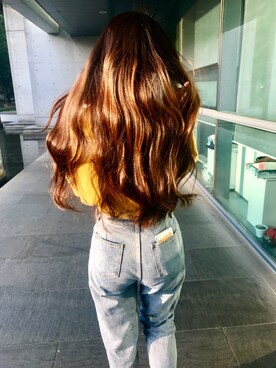 「LEDINのアイテム（デニムパンツ、その他）」を使った、小秋褲さん（レディース・167cm）の夏コーディネート