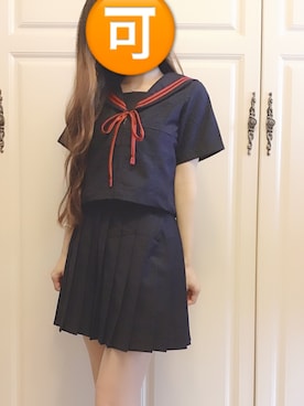 「日系极简」｜「アイテム（その他トップス）」を使った、小秋褲さん（レディース・167cm）の夏コーディネート