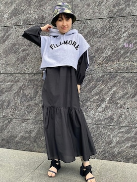 山口さん（レディース・160cm）の春コーディネート