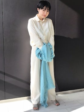山口さん(レディース・160cm)の春コーディネート
