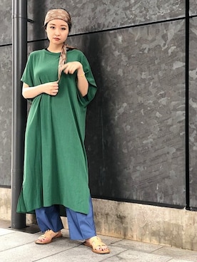 山口さん（レディース・160cm）の夏コーディネート