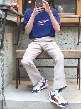 「ADER error（アーダーエラー）のアイテム」を使った、ngyyyshiさん（メンズ・175cm）の夏コーディネート