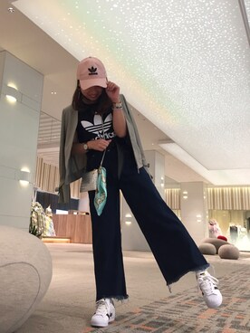 「BSTR」｜「アイテム（ジャケット/アウター）」を使った、akaritanさん（レディース・152cm）の春コーディネート