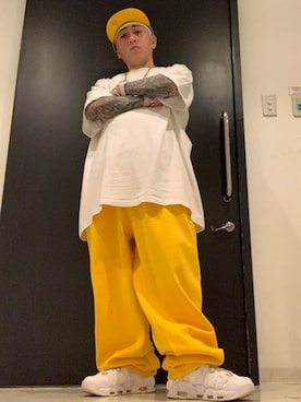 「Ed Hardy（エドハーディー）のアイテム（その他）」を使った、龍一 (The Loveless)®︎さん（メンズ・168cm）の春コーディネート