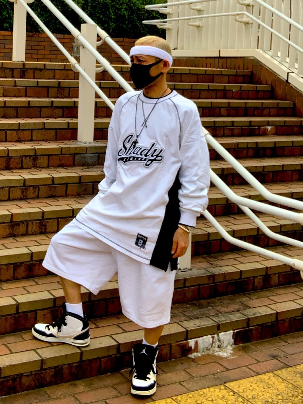 龍一 The Loveless Nikeのヘアバンドを使ったコーディネート Hopeoutreachfl