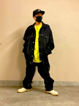 「PROCLUB」｜「アイテム（ジャケット/アウター）」を使った、龍一 (The Loveless)®︎さん（メンズ・168cm）の冬コーディネート