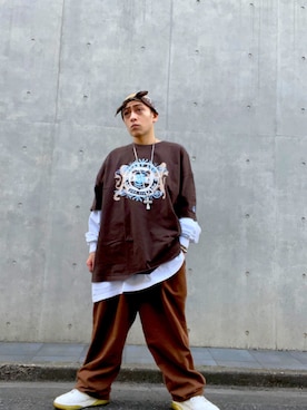 「PROCLUB」｜「アイテム（財布/小物）」を使った、龍一 (The Loveless)®︎さん（メンズ・168cm）の冬コーディネート