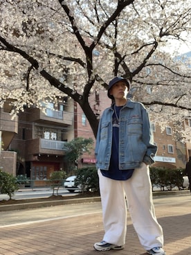 「Original.（オリジナル）のアイテム（アクセサリー）」を使った、龍一 (The Loveless)®︎さん（メンズ・168cm）の春コーディネート