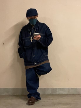 「SEANJOHN（ショーンジョン）のアイテム（セットアップ）」を使った、龍一 (The Loveless)®︎さん（メンズ・168cm）の春コーディネート