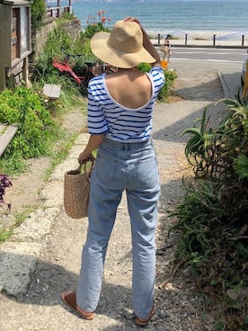 nanaho.さん（レディース・164cm）の夏コーディネート