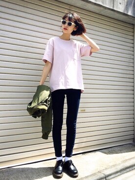 nanaho.さん（レディース・163cm）の春コーディネート