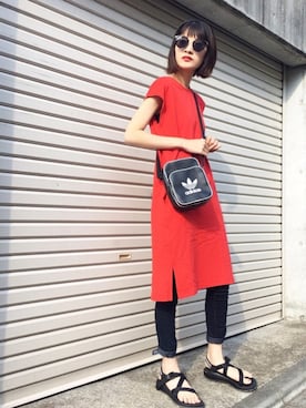 nanaho.さん（レディース・163cm）の夏コーディネート