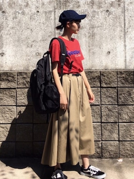 nanaho.さん（レディース・163cm）の夏コーディネート