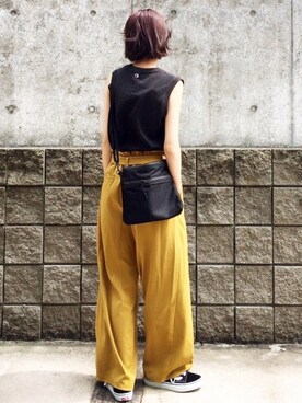 nanaho.さん（レディース・163cm）の夏コーディネート