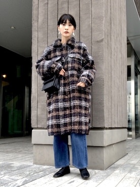 nanaho.さん（レディース・164cm）の冬コーディネート