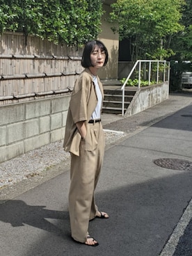 nanaho.さん（レディース・164cm）の春コーディネート