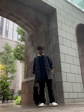 カーディガン ボレロを使った 丸の内 のメンズ人気ファッションコーディネート Wear