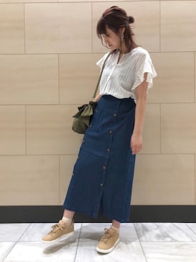 chio¨̮⑅さん（レディース・166cm）の春コーディネート