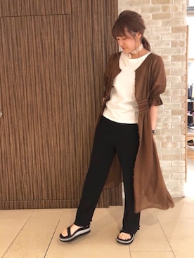 chio¨̮⑅さん（レディース・166cm）の夏コーディネート