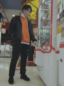 ももたさん（メンズ・182cm）の冬コーディネート