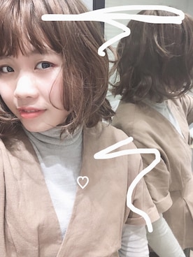 えかさん(レディース・153cm)の冬コーディネート