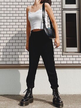 「fifth（フィフス）のアイテム（キャミソール）」を使った、manamiさん（レディース・158cm）の秋コーディネート