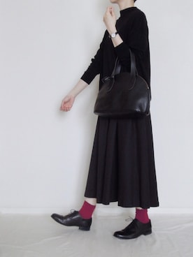 「シンプルおしゃれが好き」｜zua.さん（レディース・157cm）の秋コーディネート