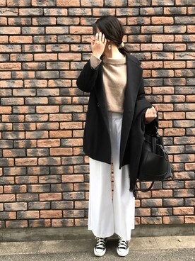 maminnieさん（レディース・170cm）の冬コーディネート