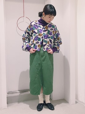 kinさん（レディース・160cm）の冬コーディネート