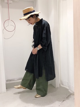 「My Fav. CHILD WOMAN（マイファブチャイルドウーマン）のアイテム」を使った、kinさん（レディース・160cm）の春コーディネート