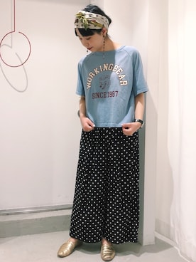 kinさん（レディース・160cm）の夏コーディネート