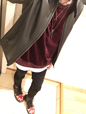 「collective.（コレクティブ）のアイテム」を使った、まさの。さん（メンズ・162cm）の秋コーディネート