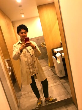 「トイレから失礼しやす」｜「アイテム（アクセサリー）」を使った、たいようさん（メンズ・171cm）の夏コーディネート