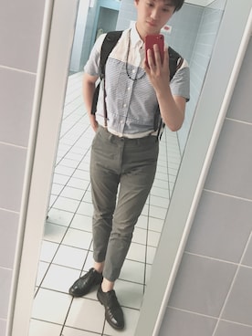 たいようさん（メンズ・171cm）の夏コーディネート