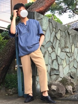 たいようさん（メンズ・171cm）の夏コーディネート