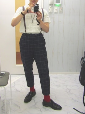 「Daniel Wellington（ダニエルウェリントン）の販売終了（アナログ腕時計）」を使った、たいようさん（メンズ・171cm）の秋コーディネート