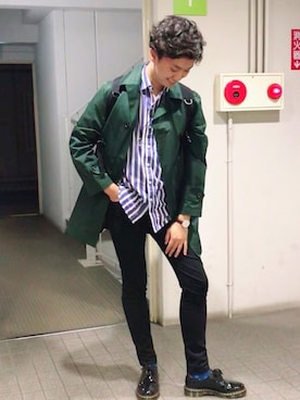 「オシャレパッソ」｜たいようさん（メンズ・171cm）の秋コーディネート