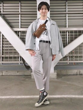 たいようさん(メンズ・171cm)の春コーディネート