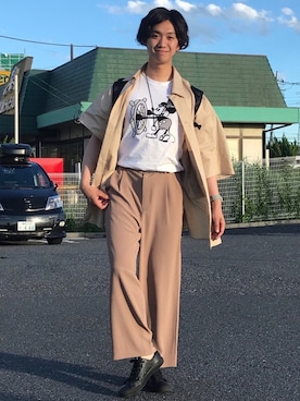 たいようさん(メンズ・170cm)の夏コーディネート