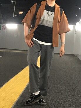 たいようさん（メンズ・170cm）の夏コーディネート