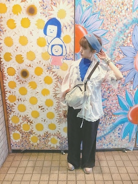 「アイテム（ピアス（両耳用））」を使った、牧野 なな子さん（レディース・153cm・20代）の秋コーディネート