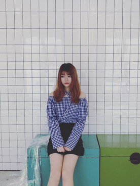 好大一只黑凤梨さんのコーディネート
