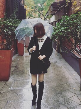 好大一只黑凤梨さんのコーディネート