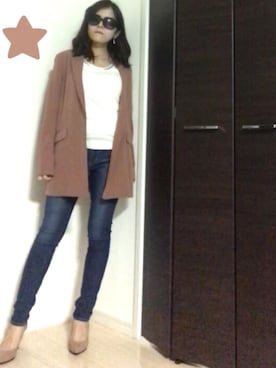 「フォロバ」｜「アイテム（アクセサリー）」を使った、みやこ［フォロー返します］さん（レディース・156cm）の冬コーディネート