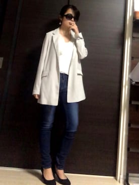 「へザー」｜「アイテム（パンプス）」を使った、みやこ［フォロー返します］さん（レディース・156cm）の冬コーディネート
